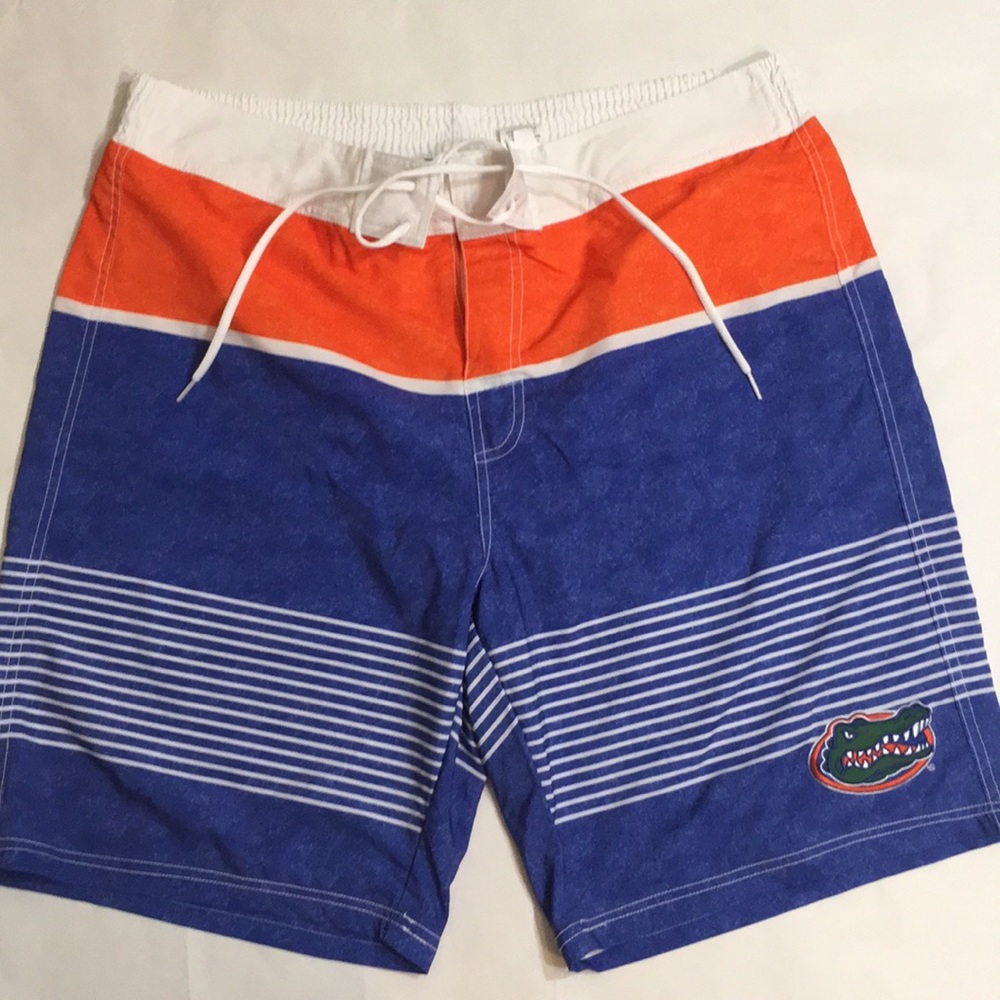 NWOT University of Florida gators swim trunks